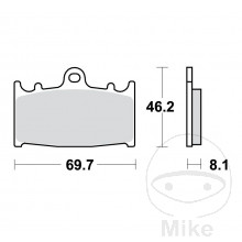 Bremsklotz Standard TRW Alternative: 7374549