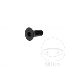 Senkschraube M6X1 mm 15 mm Edelstahl V4A schwarz