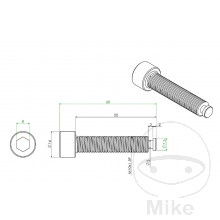 Schraube 60 mm JMP für 7224310