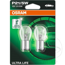 Lampe 12V21/5W BAY15D Osram Ultra Life 2er Blister