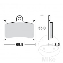 Bremsklotz Sinter TRQ TRW Alternative: 7321526