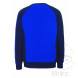Sweat-Shirt Mascot Größe 3XL kornblau/schwarz-blau