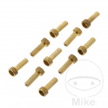 Lötnippel JMP Länge 12 mm Bohrung: 1.56 mm Inhalt 10