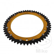 Kettenrad Dual 53Z Teilung 428 gold ZF Innendurchmesser 152 Lochkreis 175
