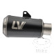 Schalldämpfer SBK Edelstahl LV-10 black Slip On
