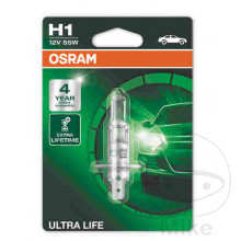 Lampe H1 12V55W 1 Blister Osram Ultra Life   Alternative: 1591601