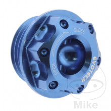 Öleinfüllschraube alu Evotech 20X2.5 mm blau