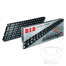 DID X-Ringkette B&B 525ZVMX2/118 Kette offen mit Nietschloss