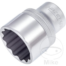 Stecknuss 12 Kant 1/2 Zoll 30 mm Länge 50 mm