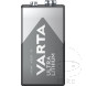 Gerätebatterie 9V Block Varta 1er Blister Ultra Lithium-Ionen