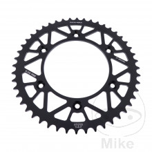 Alu-Kettenrad 48Z Teilung 520 schwarz JT Innendurchmesser 125 Lochkreis 153