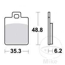 Bremsklotz Sinter Scooter TRW Alternative: 7322928