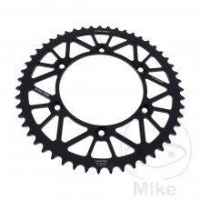 Alu-Kettenrad 51Z Teilung 520 schwarz JT Innendurchmesser 130 Lochkreis 150