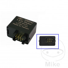 Blinkrelais elektrisch JMP 12V 7 polig