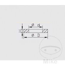 Sicherungsring Gabel Kayaba 63X2