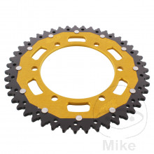 Kettenrad Dual 47Z Teilung 520 gold ZF Innendurchmesser 125 Lochkreis 145