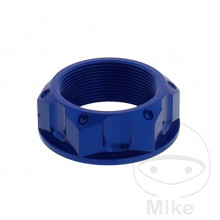 Mutter Lenkkopf JMP Bolt M28X1MM Alu blau