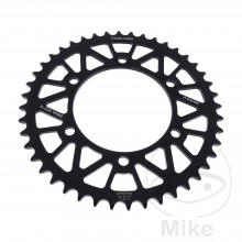 Alu-Kettenrad 44Z Teilung 520 schwarz JT Innendurchmesser 110 Lochkreis 130