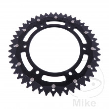 Kettenrad Dual 48Z Teilung 520 schwarz ZF Innendurchmesser 136 Lochkreis 160