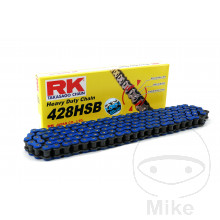 RK Standardkette blau 428 HSB/128 Kette offen mit Clipschloss