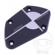 Deckel Bremsflüssigkeitsbehälter Daytona CNC. Alu. eloxiert. vorne