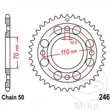 KERA 35Z TEIL 530 INNEND 070 LK 110