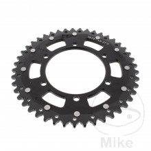 Kettenrad Dual 45Z Teilung 525 schwarz ZF Innendurchmesser 110 Lochkreis 130