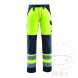 Bundhose Mascot Größe 54/L76 warnschutzgelb/schwarz-blau