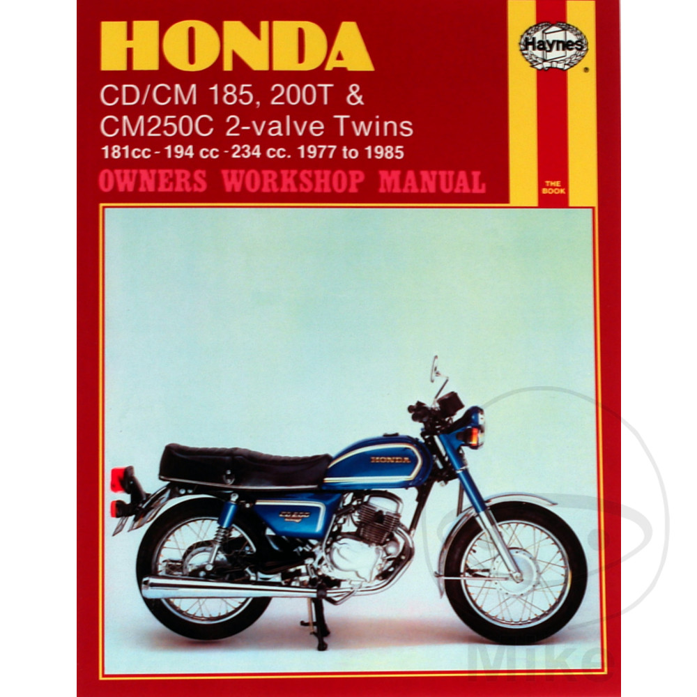Sentinel Motorcycle Haynes Service Repair Manual 0572