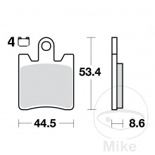 Bremsklotz Standard TRW Alternative: 7322209