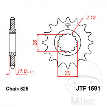 Ritzel 16Z Teilung 525 Alternative: 7260366