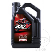 Motoröl 0W30 5 Liter Motul synthetisch 300V Racing Kit Oil 2376H