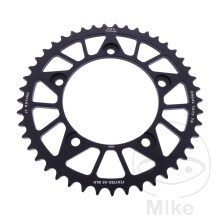 Alu-Kettenrad 45Z Teilung 525 schwarz JT Innendurchmesser 120 Lochkreis 140