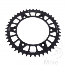 Alu-Kettenrad 45Z Teilung 520 schwarz JT Innendurchmesser 136 Lochkreis 156