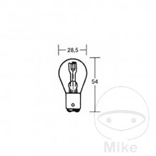 Lampe 6V18/18W JMP BAX15D Inhalt 1 Stück