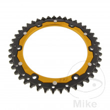 Kettenrad Dual 44Z Teilung 530 gold ZF Innendurchmesser 155 Lochkreis 176