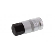 Innensechskant-Stecknuss 1/2 Zoll 19MM Länge 55 mm