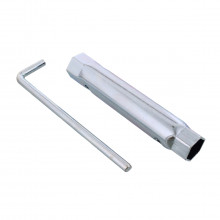 Zündkerzenschlüssel Schlüsselweite 16 mm+18 mit abgewinkeltem Knebel Länge: 120 mm JMP