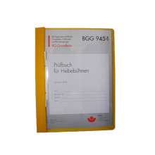 Prüfbuch für Hebebühne universal