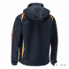 Jacke Softshell Mascot Größe 4XL M Kapuze schwarz-blau/orange