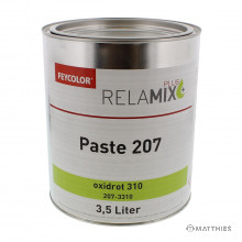Pigmentpaste 207 310 3.5 Liter oxidrot