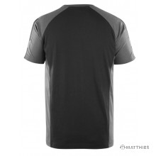 T-Shirt Mascot Größe M schwarz/dunkel-anthrazit