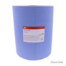 Putzpapierrolle 2-lagig JMP blau 1500 Blatt 510 Meter Zellstoff