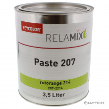 Pigmentpaste 207 214 3.5 Liter ROTORANGE