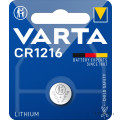 Gerätebatterie CR1216 Varta 1er Blister Lithium-Ionen