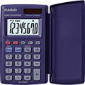 CASIO Taschenrechner HS-8VER 1 x 8-stellig blau Solar-Energie, Batterie 